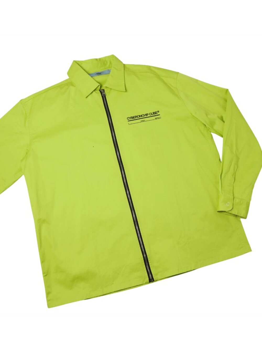 Coc Cube zip up shirt jacket